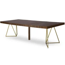 Table Extensible NEILA Marron Noisette