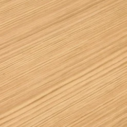 Table haute design 'ZUMBA BAR' en bois finition naturelle avec pied en métal noir