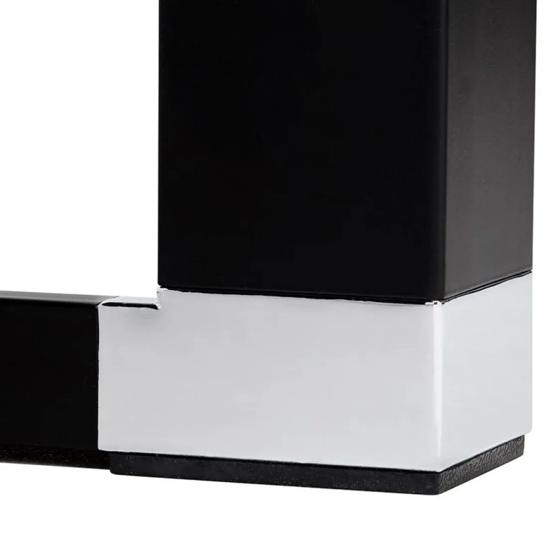 Table haute ou bureau haut 'XLINE HIGH TABLE' en bois noir
