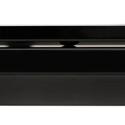 Table haute ou bureau haut 'XLINE HIGH TABLE' en verre noir