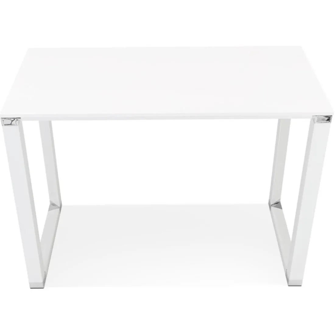 Table haute ou bureau haut 'XLINE HIGH TABLE' en bois blanc