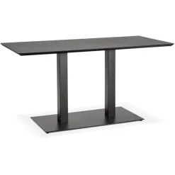Table ou bureau design 'ZUMBA' noir