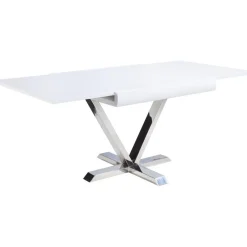 Table Regine Blanche Extensible