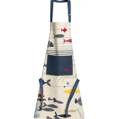 Tablier de cuisine adulte Océan Ecru 72 x 85