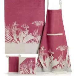 Tablier de cuisine Bio Evaos Orchidée 72 x 85