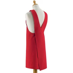 Tablier de cuisine japonais recyclé Tour Eiffel Rouge 125 x 85