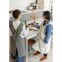Tablier de cuisine japonais recyclé Haru Ombre 78 x 100