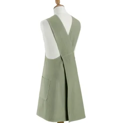 Tablier de cuisine japonais recyclé Haru Matcha 78 x 100