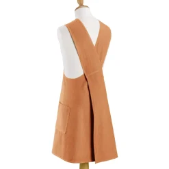 Tablier de cuisine japonais recyclé Haru Caramel 78 x 100