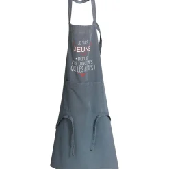 Tablier de cuisine Je suis jeune Jeans 72 x 90