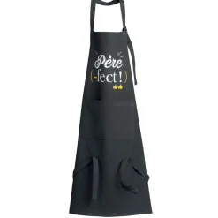 Tablier de cuisine Père-fect recyclé Noir 72 x 90