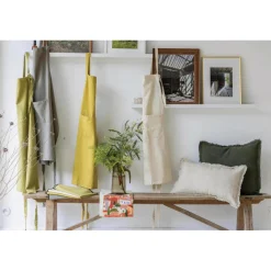 Tablier de cuisine recyclé Ada Kaki 72 x 85