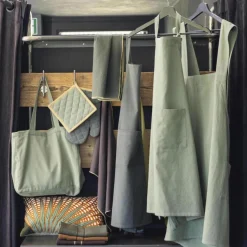 Tablier de cuisine recyclé Ada Forêt 72 x 85