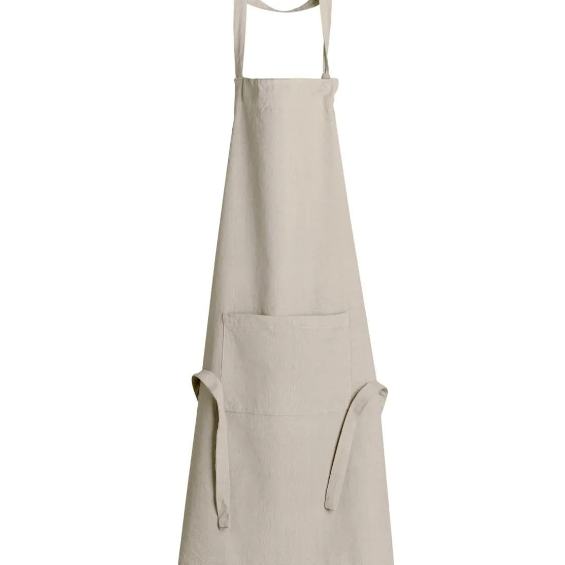 Tablier de cuisine recyclé Ada Ficelle 72 x 85