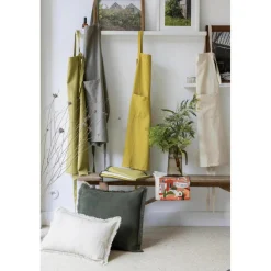 Tablier de cuisine recyclé Ada Ficelle 72 x 85