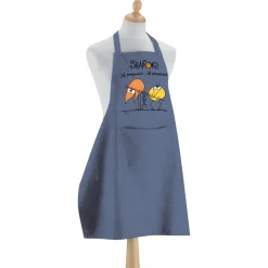 Tablier de cuisine Shadoks Ils pompaient Jeans 90 x 72