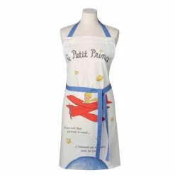 Tablier Imprimé En Coton - LE PETIT PRINCE Avion - 85 x 76 cm