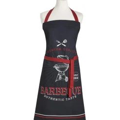 Tablier Imprimé En Coton - BBQ - 85 x 76 cm