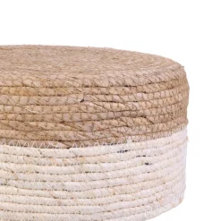 Tabouret Blanc et bois ANTONIO