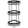 Étagère angle 3 niveaux Mayaj noir