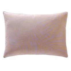Taie d'oreiller ou taie de traversin en coton LAURE rose