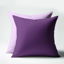 Taie d'oreiller coton TERTIO® - Lila / Violet