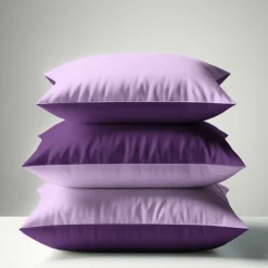 Taie d'oreiller coton TERTIO® - Lila / Violet