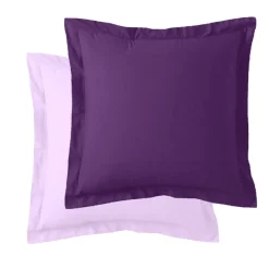 Taie d'oreiller coton TERTIO® - Lila / Violet