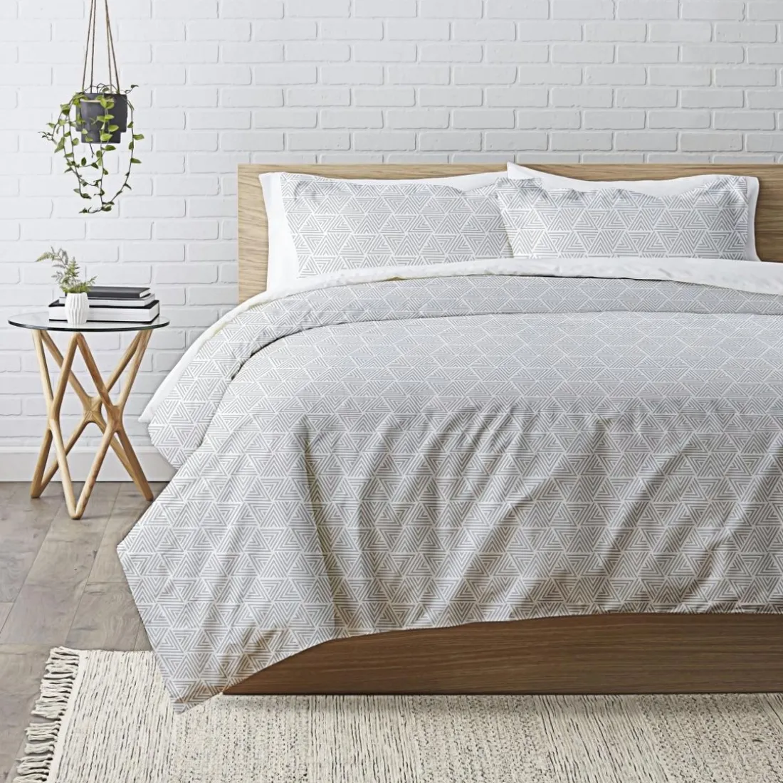 Taie d'oreiller coton VICTORY - Gris