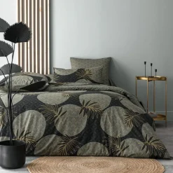 Taie d'oreiller en coton DR. BALTIA gris