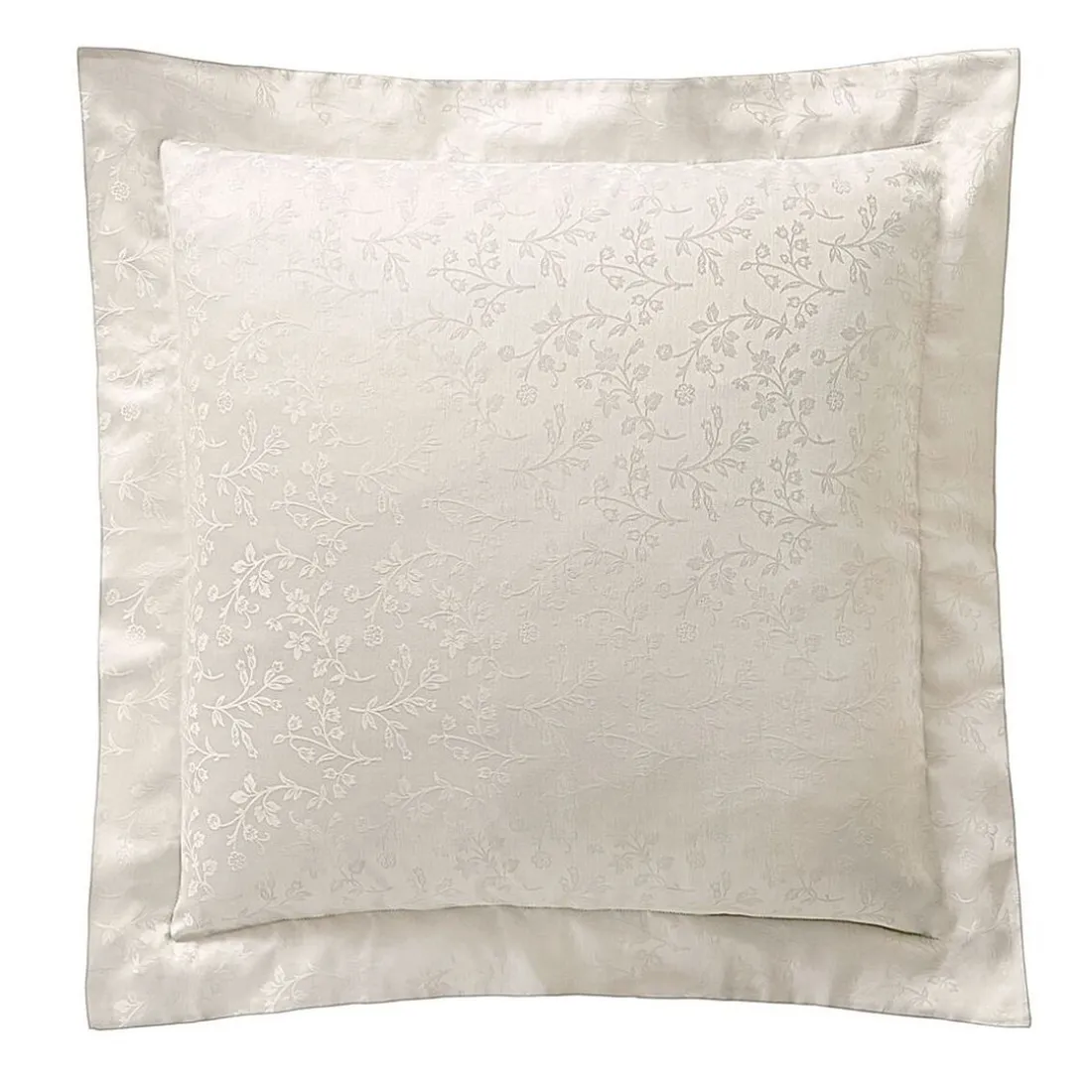 Taie d'oreiller en satin de coton - Ivoire