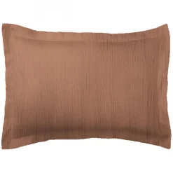 Taie d'oreiller gaze de coton TERTIO® - Rouille