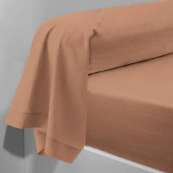 Taie d'oreiller gaze de coton TERTIO® - Rouille