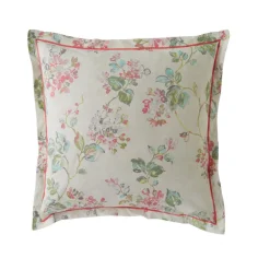 Taie d'oreiller ou de traversin coton ADENA - rose