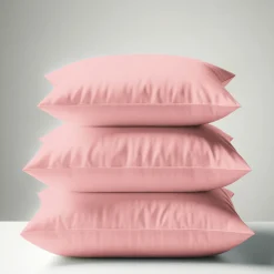 Taie d'oreiller ou de traversin en percale de coton TERTIO® - Rose Blossom