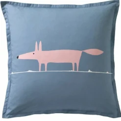 Taie d'oreiller ou de traversin MR FOX Denim