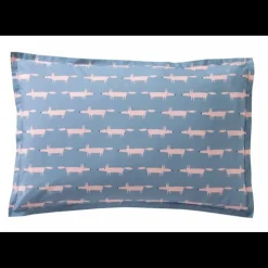 Taie d'oreiller ou de traversin MR FOX Denim