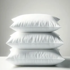 Taie d'oreiller ou taie de traversin coton TERTIO® - Blanc