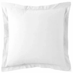 Taie d'oreiller ou Taie de traversin polycoton TERTIO® - Blanc