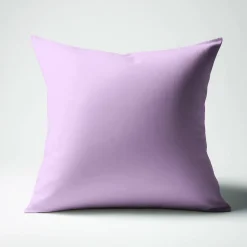 Taie d'oreiller ou taie de traversin coton TERTIO® - Lila
