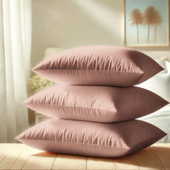 Taie d'oreiller ou Taie de traversin polycoton TERTIO® - Rose Blush