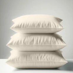 Taie d'oreiller ou taie de traversin coton TERTIO® - Gris Galet