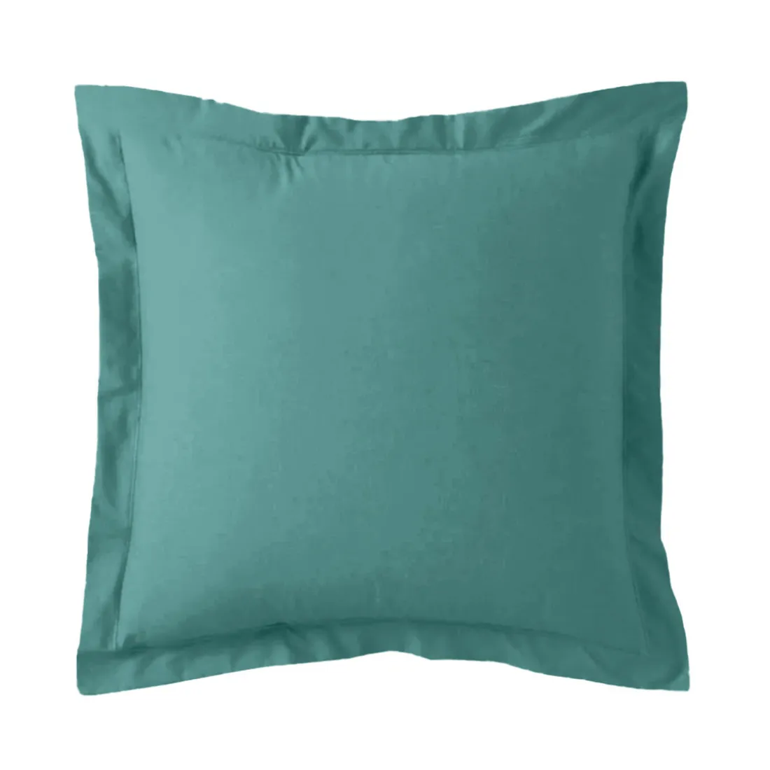 Taie d'oreiller ou taie de traversin coton TERTIO® - Vert Émeraude