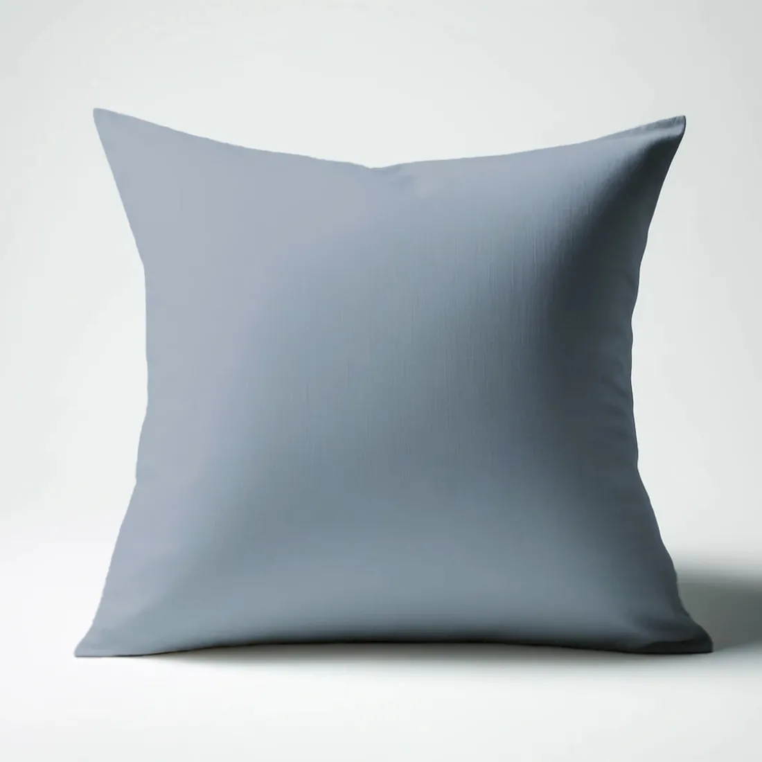 Taie d'oreiller ou taie de traversin coton TERTIO® - Bleu Orage