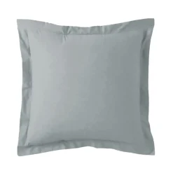 Taie d'oreiller ou taie de traversin coton TERTIO® - Gris Perle