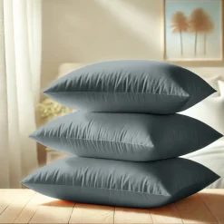 Taie d'oreiller ou Taie de traversin polycoton TERTIO® - Gris Perle
