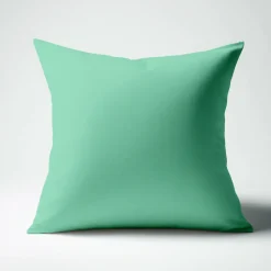 Taie d'oreiller ou Taie de traversin polycoton TERTIO® - Vert Eucalyptus