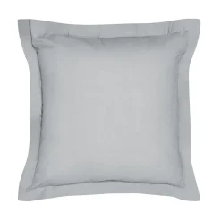 Taie D'Oreiller Prestige en Percale De Coton Percale Acier