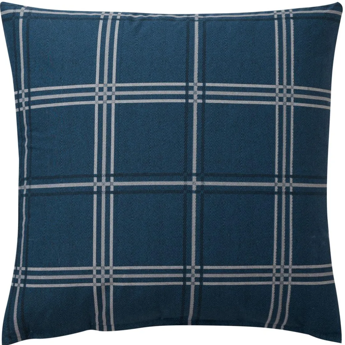 Taie d'oreiller sac carrée CHRISTOPHE bleu