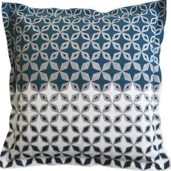 Taie d'oreiller sac THIBAULT micro-motifs gris
